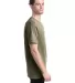 Comfort Wash GDH100 Garment Dyed Short Sleeve T-Sh in Faded fatigue side view