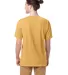 Comfort Wash GDH100 Garment Dyed Short Sleeve T-Sh in Artisan gold back view