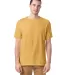 Comfort Wash GDH100 Garment Dyed Short Sleeve T-Sh in Artisan gold front view