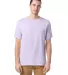 Comfort Wash GDH100 Garment Dyed Short Sleeve T-Sh in Future lavender front view