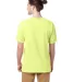 Comfort Wash GDH100 Garment Dyed Short Sleeve T-Sh in Chic lime back view