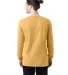 Comfort Wash GDH200 Garment Dyed Long Sleeve T-Shi in Artisan gold back view