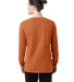 Comfort Wash GDH200 Garment Dyed Long Sleeve T-Shi in Texas orange back view
