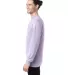 Comfort Wash GDH200 Garment Dyed Long Sleeve T-Shi in Future lavender side view