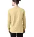 Comfort Wash GDH200 Garment Dyed Long Sleeve T-Shi in Summer squash yellow back view