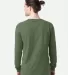 Comfort Wash GDH200 Garment Dyed Long Sleeve T-Shi in Moss back view