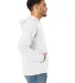 Comfort Wash GDH450 Garment Dyed Unisex Hooded Pul in White side view