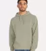 Comfort Wash GDH450 Garment Dyed Unisex Hooded Pul in Faded fatigue front view