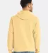 Comfort Wash GDH450 Garment Dyed Unisex Hooded Pul in Summer squash yellow back view
