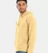 Comfort Wash GDH450 Garment Dyed Unisex Hooded Pul in Summer squash yellow side view