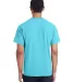 Comfort Wash GDH150 Garment Dyed Short Sleeve T-Sh in Freshwater back view