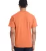 Comfort Wash GDH150 Garment Dyed Short Sleeve T-Sh in Horizon orange back view
