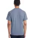 Comfort Wash GDH150 Garment Dyed Short Sleeve T-Sh in Saltwater back view