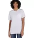 Comfort Wash GDH150 Garment Dyed Short Sleeve T-Sh in White front view