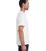 Comfort Wash GDH150 Garment Dyed Short Sleeve T-Sh in White side view