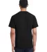 Comfort Wash GDH150 Garment Dyed Short Sleeve T-Sh in Black back view