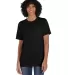 Comfort Wash GDH150 Garment Dyed Short Sleeve T-Sh in Black front view