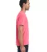 Comfort Wash GDH150 Garment Dyed Short Sleeve T-Sh in Coral craze side view