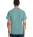 Comfort Wash GDH150 Garment Dyed Short Sleeve T-Sh in Cypress green back view