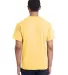 Comfort Wash GDH150 Garment Dyed Short Sleeve T-Sh in Summer squash yellow back view