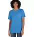 Comfort Wash GDH150 Garment Dyed Short Sleeve T-Sh in Summer sky blue front view