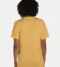 Comfort Wash GDH150 Garment Dyed Short Sleeve T-Sh in Artisan gold back view