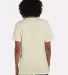 Comfort Wash GDH150 Garment Dyed Short Sleeve T-Sh in Parchment back view