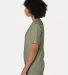 Comfort Wash GDH150 Garment Dyed Short Sleeve T-Sh in Faded fatigue side view