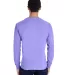 Comfort Wash GDH250 Garment Dyed Long Sleeve T-Shi in Lavender back view