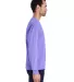Comfort Wash GDH250 Garment Dyed Long Sleeve T-Shi in Lavender side view