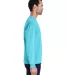 Comfort Wash GDH250 Garment Dyed Long Sleeve T-Shi in Freshwater side view