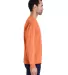 Comfort Wash GDH250 Garment Dyed Long Sleeve T-Shi in Horizon orange side view