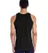Comfort Wash GDH300 Garment Dyed Unisex Tank Top in Black back view