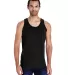 Comfort Wash GDH300 Garment Dyed Unisex Tank Top in Black front view