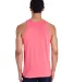 Comfort Wash GDH300 Garment Dyed Unisex Tank Top in Coral craze back view