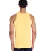 Comfort Wash GDH300 Garment Dyed Unisex Tank Top in Summer squash yellow back view