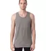 Comfort Wash GDH300 Garment Dyed Unisex Tank Top in Concrete grey front view