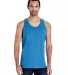 Comfort Wash GDH300 Garment Dyed Unisex Tank Top in Summer sky blue front view