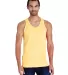 Comfort Wash GDH300 Garment Dyed Unisex Tank Top in Summer squash yellow front view