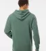 Independent Trading Co. PRM4500 Heavyweight Pigmen Pigment Alpine Green back view