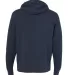 Independent Trading Co. AFX90UN Unisex Hooded Pull Slate Blue back view