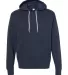 Independent Trading Co. AFX90UN Unisex Hooded Pull Slate Blue front view