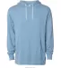 Independent Trading Co. AFX90UN Unisex Hooded Pull Misty Blue front view