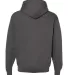 C2 Sport 5500 Hooded Pullover Sweatshirt Charcoal back view