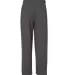 C2 Sport 5577 Open Bottom Sweatpant with Pockets Charcoal back view