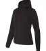 DRI DUCK 9411 Women's Ascent Hooded Soft Shell Jac Black side view