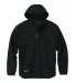 DRI DUCK 5310 Apex Hooded Soft Shell Jacket in Black front view
