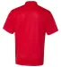 Jerzees 442M Polyester Mesh Sport Shirt True Red back view