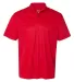 Jerzees 442M Polyester Mesh Sport Shirt True Red front view