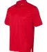 Jerzees 442M Polyester Mesh Sport Shirt True Red side view